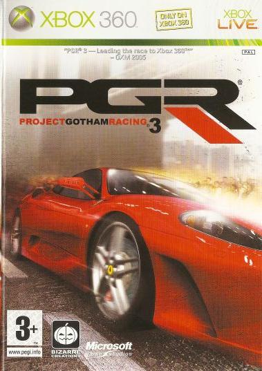 XBOX360 Project Gotham Racing 3